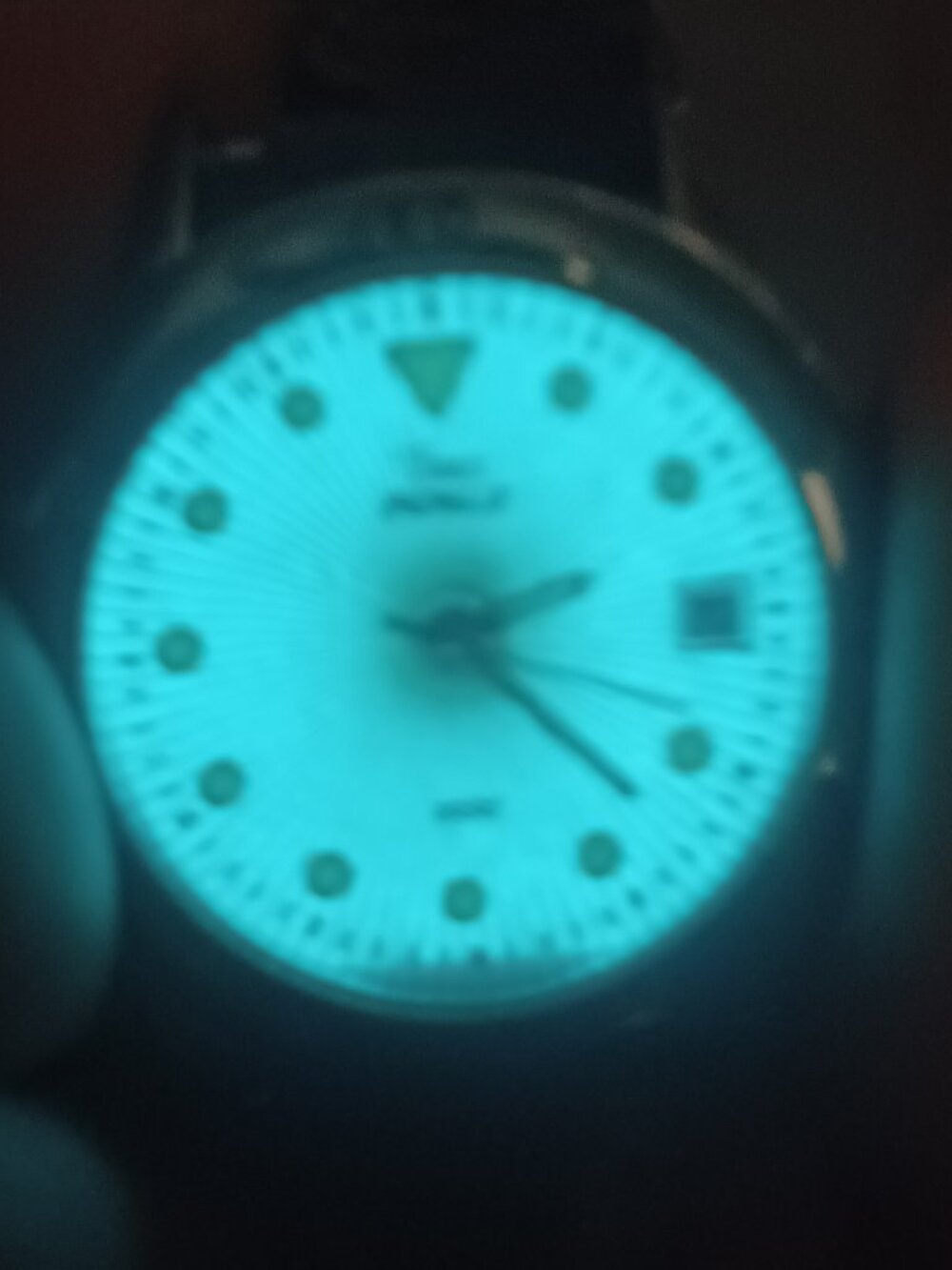 Vintage Ladies TIMEX INDIGLO Watch with Brown Leather Band - WORKS! - Picture 6 of 8